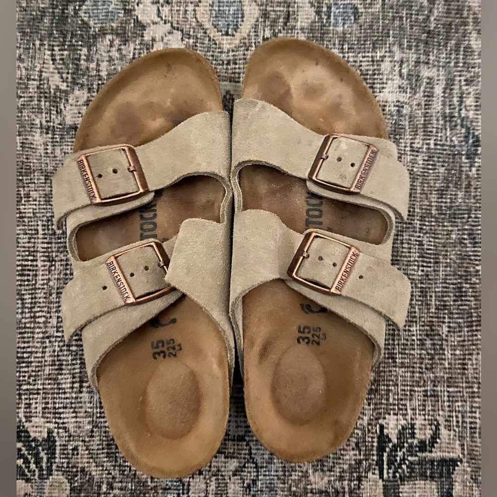 Birkenstocks - Arizona - Suede Size 35 - rarely worn - 60.00
